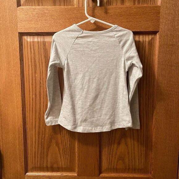 New 4T Child’s Gray Minnie Mouse Ls shirt - Picture 4 of 4
